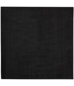 Nourison Essentials - Nre01 Black Area Rug 7 ft. X Square
