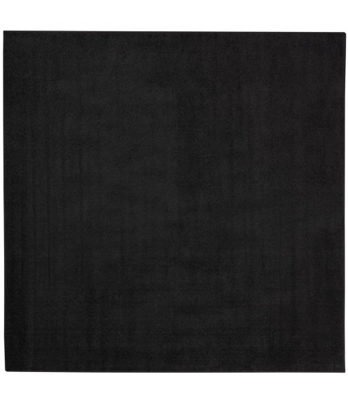 Nourison Essentials Black Area Rug NRE01-Black