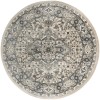 Nourison Quarry Ivory Blue QUA05 8 ft. X Round Rug