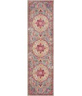 Nourison Passion Area Rug PSN22 Grey/Multi 2'2" x 10'