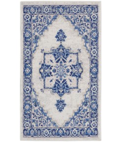 Nourison Whimsicle - Whs03 Ivory Blue Area Rug 3 ft. X 5 ft. Rectangle
