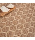Nourison Twist Reversible Natural TWS01 8 ft. X Round Rug