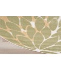 Nourison Aloha Ivory Multicolor ALH05 7 ft. 10 in. Round Rug