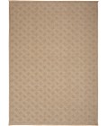 Nourison Washable Jute Natural WSJ02 4 ft. X 6 ft. Rect. Rug