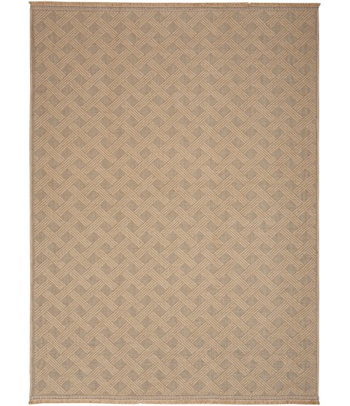 Nourison Washable Jute Natural WSJ02 4 ft. X 6 ft. Rect. Rug