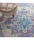 Nourison Grafix Round Area Rug GRF14-Ivory/Pink