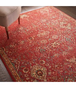 Nourison Somerset - St90 Brick Area Rug 5 ft. 3 X 7 ft. 5 Rectangle