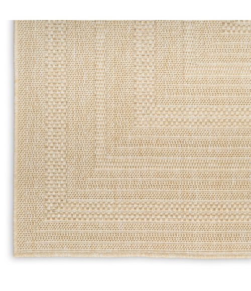 Nourison Tulum Cream TLM04 6 ft. X 9 ft. Rect. Rug