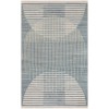 Nourison Astra Machine Washable Blue ASW03 4 ft. X 6 ft. Rectangle Rug