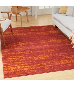 Nourison Essentials - Nre03 Red Area Rug 4 ft. X 6 ft. Rectangle