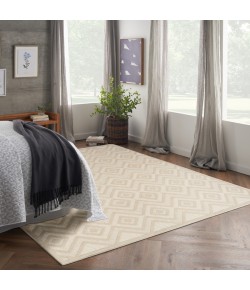 Nourison Home Versatile Cream NRV01 10 ft. X 14 ft. Rectangle Rug