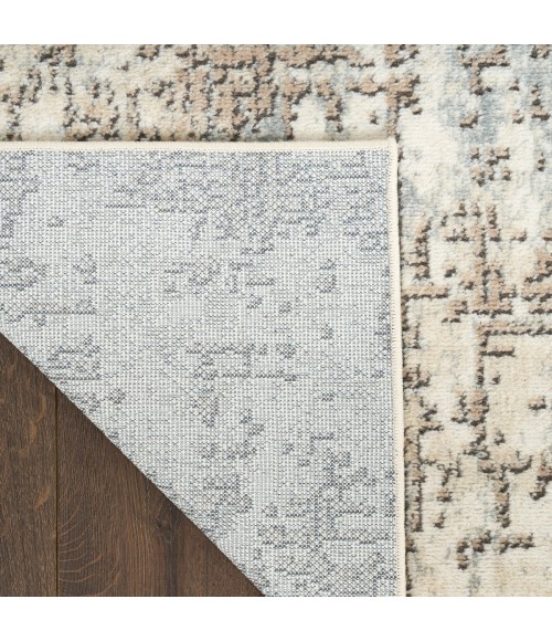 Nourison Quarry Ivory Beige QUA17 8 ft. Rect. Rug