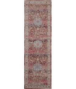 Nourison Vintage Kashan - Vka01 Red Area Rug 2 ft. 4 X 8 ft. Rectangle