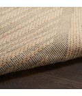 Nourison Washable Jute Natural Beige WSJ01 2 ft. X 4 ft. Rect. Rug