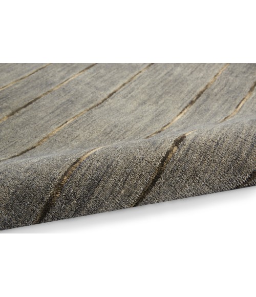 Calvin Klein Halo Area Rug HAL01 Charcoal