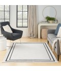 Nourison Nourison Essentials Area Rug NRE02 Ivory/Black