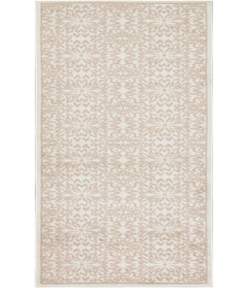 Nourison Jubilant Ivory Beige JUB06 2 ft. 3 in. X 7 ft. 3 in. Rectangle Rug