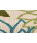 Nourison Aloha Green Multicolor Rug ALH05 10 ft. X 14 ft. Rectangle - Rugs Town Nourison Aloha Green Multicolor ALH05 10 ft. X 14 ft. Rectangle Rug