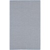 Nourison Courtyard Ivory Blue COU01 8 ft. Square Rug