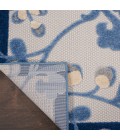 Nourison ALOHA Area Rug Nourison Aloha Area Rug ALH17-Blue/Grey