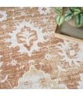Nourison Astra Machine Washable Copper ASW19 6 ft. 7 in. X 9 ft. Rect. Rug