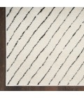 Nourison Modern Comfort Ivory Black MNC01 6 ft. Rect. Rug