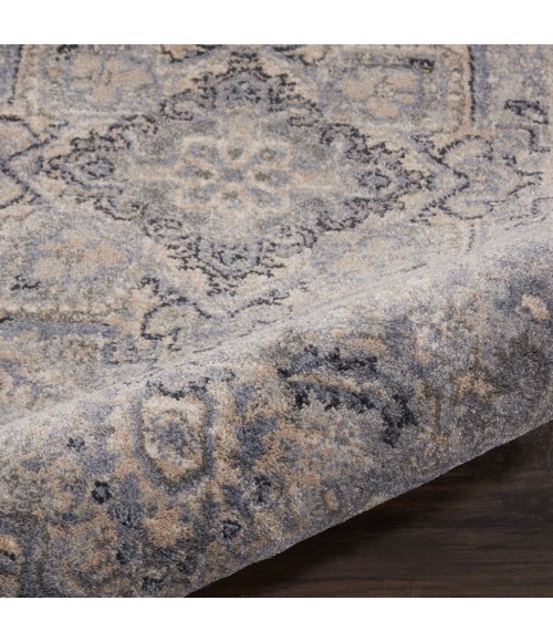 Nourison MOROCCAN CELEBRATION Area Rug kathy ireland Home Moroccan Celebration Area Rug KI382-Silver