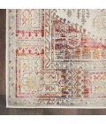 Vintage Kashan Area Rug Nourison Vintage Kashan Area Rug VKA08 Ivory Red 6' Round