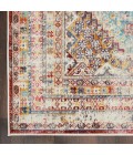 Vintage Kashan Area Rug Nourison Vintage Kashan Area Rug VKA09 Multicolor 6' Round