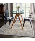 Nourison SAHARA Area Rug kathy ireland Home Sahara Area Rug KI395-Blue/Grey
