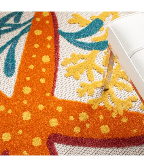 Nourison Aloha Area Rug ALH24-Multicolor