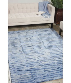 Nourison Gemstone - Gem01 Lapis Area Rug 3 ft. 9 X 5 ft. 9 Rectangle