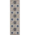Nourison Aloha Runner Area Rug ALH19-Grey/Blue