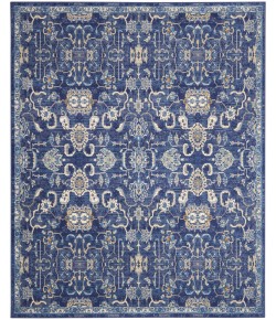 Nourison Grafix - Grf24 Navy Area Rug 7 ft. X 10 ft. Rectangle