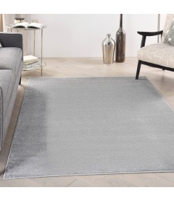 Nourison Essentials - Nre01 Silver Grey Area Rug 5 ft. X 8 ft. Rectangle