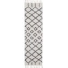 Nourison Moroccan Shag - Mrs01 White Area Rug 2 ft. 2 X 8 ft. 1 Rectangle
