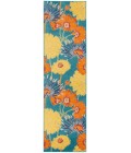 Nourison Allur Area Rug ALR06-Turquoise Multicolor