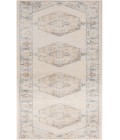 Nourison Astra Machine Washable Ivory Blue ASW13 2 ft. 2 in. X 10 ft. Rectangle Rug