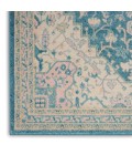Nourison TRANQUIL Area Rug Nourison Tranquil Area Rug TRA07-Ivory/Turquoise