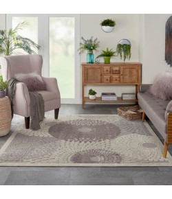 Nourison Graphic Illusions - Gil04 Grey Area Rug 6 ft. 7 X Square