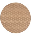 Nourison Twist Reversible Natural TWS01 8 ft. X Round Rug