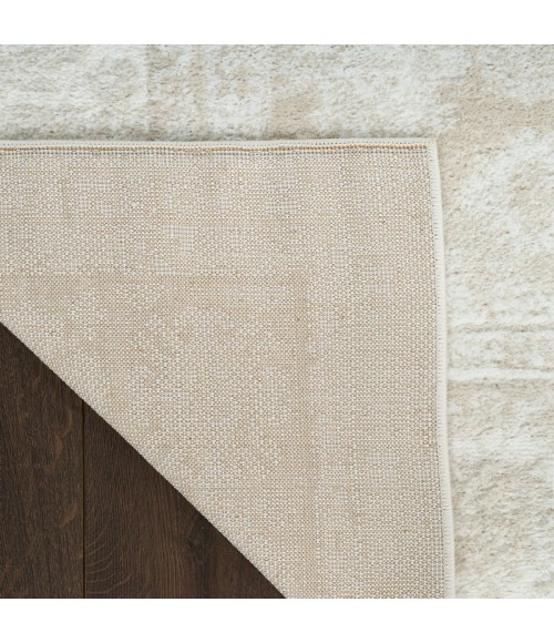 Nourison Dekor Ivory Beige DEK02 7 ft. 10 in. X 9 ft. 10 in. Rect. Rug