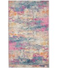 Nourison Passion Ivory Multicolor PSN36 2 ft. 2 in. X 12 ft. Rectangle Rug