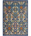 Nourison Allur Area Rug ALR03 Navy Multicolor