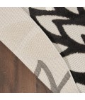 Nourison Aloha Area Rug ALH05-Black White