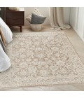 Nourison Shadows Ivory Mocha SHW03 4 ft. X 6 ft. Rect. Rug