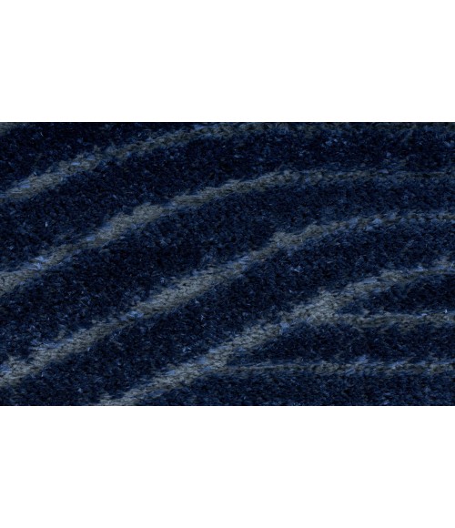 Calvin Klein Surfaces Navy SFC01 3 ft. 11 in. X 5 ft. 11 in. Rectangle Rug