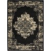 Nourison Grafix - Grf14 Black Area Rug 6 ft. X 9 ft. Rectangle