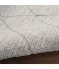 Nourison Wool Haven Grey WOH01 2 ft. X 6 ft. Rect. Rug