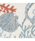 Nourison Seaside Ivory Multicolor Rug SDS03 8 ft. X 10 ft. Rect. - Rugs Town Nourison Seaside Ivory Multicolor SDS03 8 ft. X 10 ft. Rect. Rug